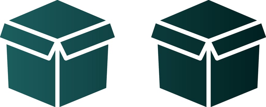 Boxes Vector Icon Design
