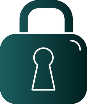 Locked Vector Icon Design