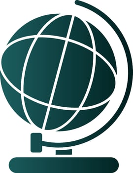 Globe Vector Icon Design