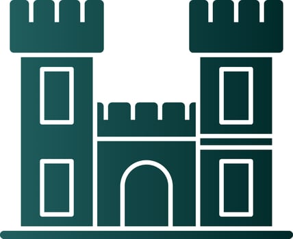 Castle Vector Icon Design