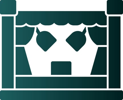 Stage Vector Icon Design