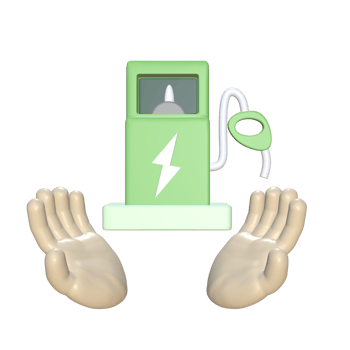 3D icon energy elements minimal new png