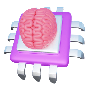 3d Illustration of Artificial Intelligence png