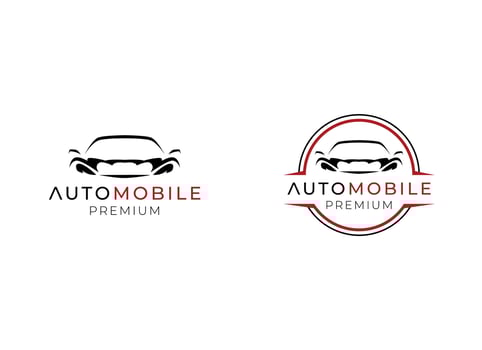 Cars garage, dealer, repair logo premium design concept vector