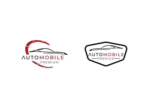 Cars garage, dealer, repair logo premium design concept vector