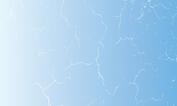 white stroke crack effect on blue background damage texture grunge effect on gradient color vector