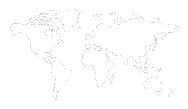 World map isolated png
