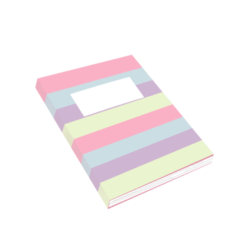 Simple cute notebook png