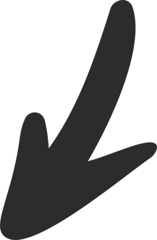 Doodle arrow. Hand drown lines and curve scribbles. Sketch of abstract pointer in different shape png