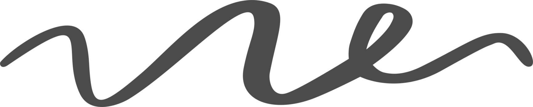 Swash swoop and swish calligraphy sign. Underline hand drawn stroke. png
