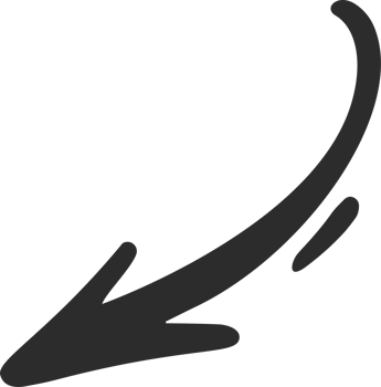 Doodle arrow. Hand drown lines and curve scribbles. Sketch of abstract pointer in different shape png