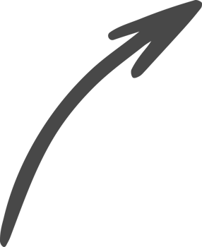 Doodle arrow. Hand drown lines and curve scribbles. Sketch of abstract pointer in different shape png