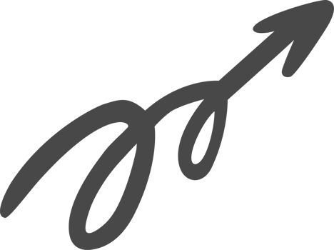 Doodle arrow. Hand drown lines and curve scribbles. Sketch of abstract pointer in different shape png