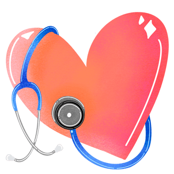 Heart logo, drawing design, heart illustration png
