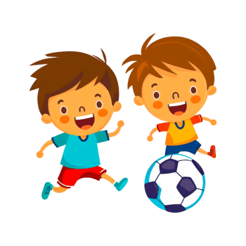 The Asian Games Kick Football Cartoon Element png