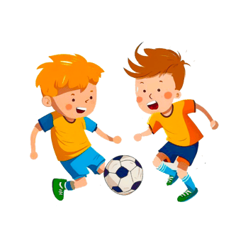The Asian Games Kick Football Cartoon Element png
