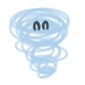 Nature crayon doodle png
