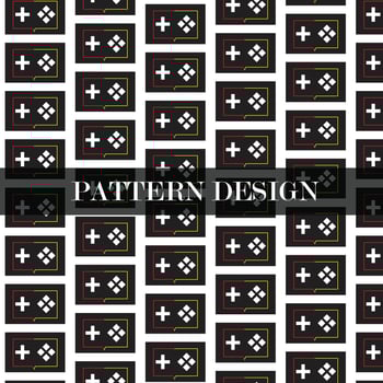 seamless pattern design. vector