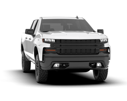 White pickup truck isolated on transparent background. 3d rendering - illustration png