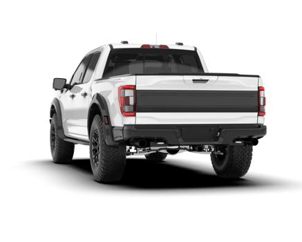 White pickup truck isolated on transparent background. 3d rendering - illustration png