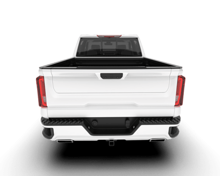 White pickup truck isolated on transparent background. 3d rendering - illustration png