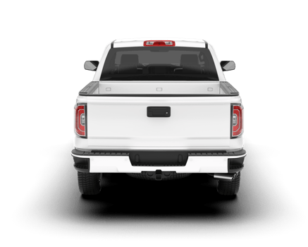 White pickup truck isolated on transparent background. 3d rendering - illustration png