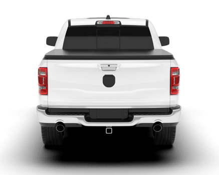 White pickup truck isolated on transparent background. 3d rendering - illustration png