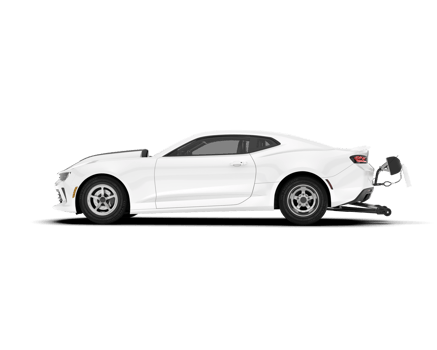 White sport car on transparent background. 3d rendering - illustration png