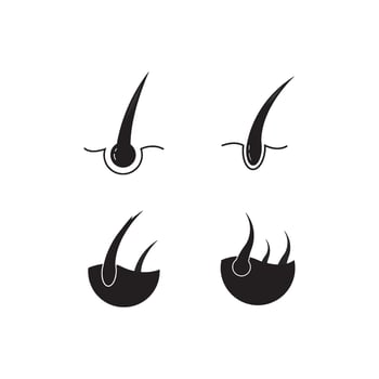 Hair treatment logo vector