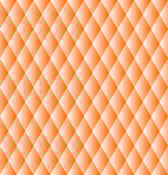 Seamless Geomatric vector background Pattern in orange