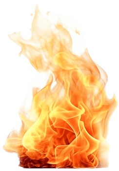 Flame with . png