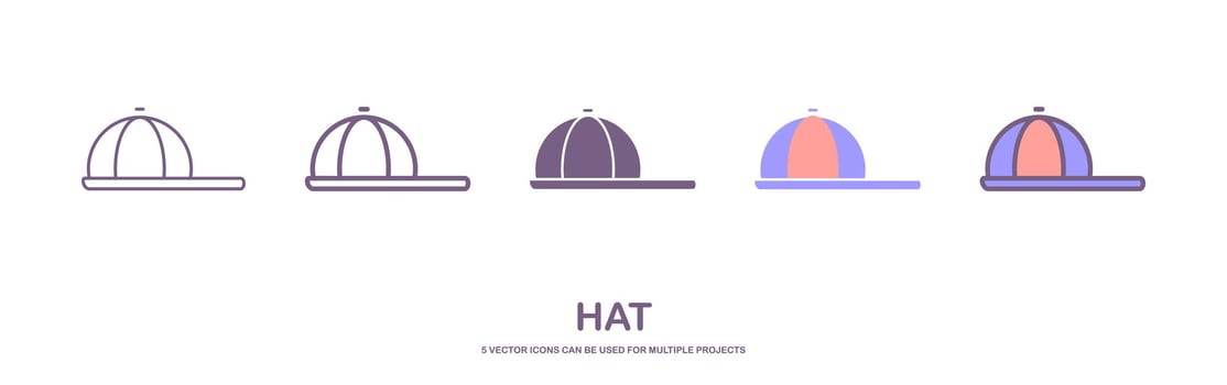 Baseball hat sketch icon for web, mobile and infographics. Hand drawn baseball hat icon. Baseball hat vector icon. Baseball hat icon isolated on white background.
