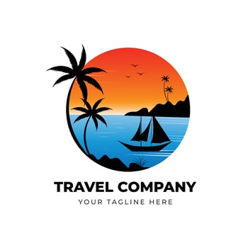 Travel Logo Design Vector template