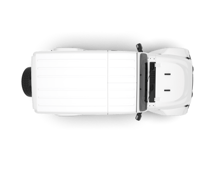 White SUV on transparent background. 3d rendering - illustration png