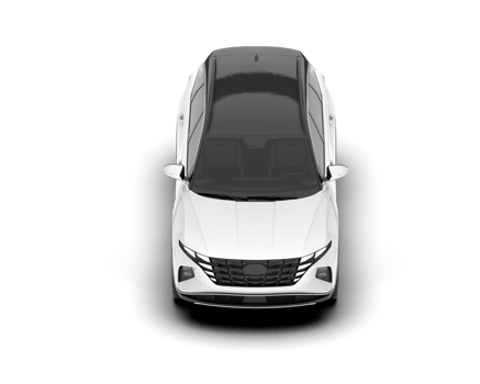 White SUV on transparent background. 3d rendering - illustration png
