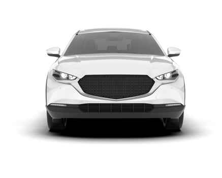 White SUV on transparent background. 3d rendering - illustration png