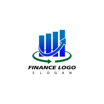 Financial logo, design inspiration vector template for business