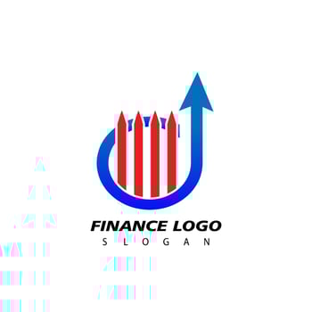 Financial logo, design inspiration vector template for business