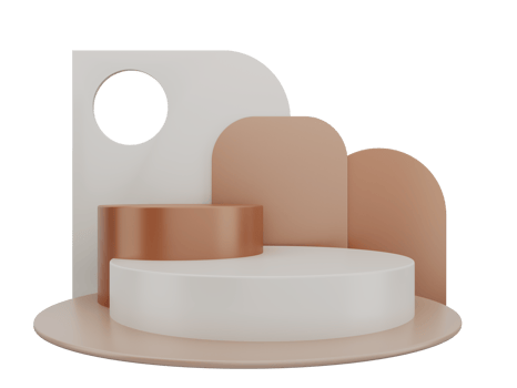 abstract geometric shape pastel color template minimal modern style wall background,for booth podium stage display table mock up composition 3d rendering png