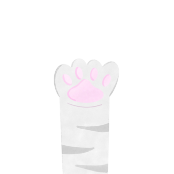 Cat foot Cutie png