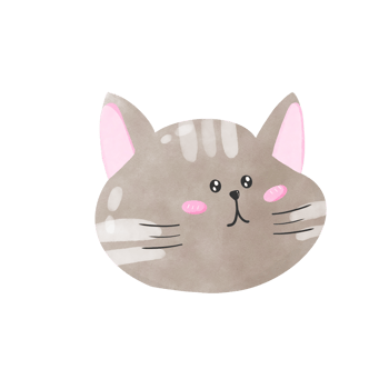 Head Little fat cat png