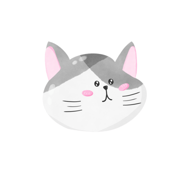 Head Little fat cat png