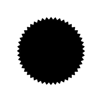 Geometrical Motive Pattern, Artistic Circle-Shaped, Monochrome and Minimalism, Modern Contemporary Mandala, for Decoration, Background, Decoration or Graphic Design Element. Vector Illustration