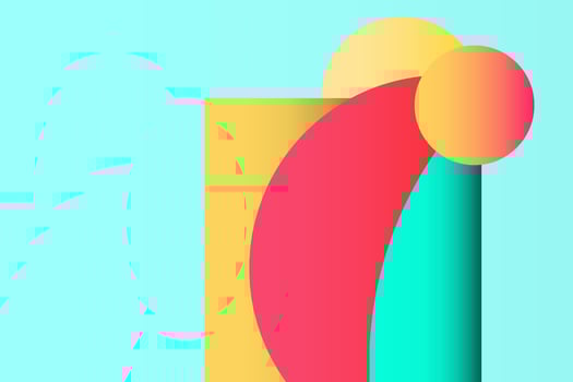 Modern Corporate Abstract Geometric Illustrations, Vector Art Collection.