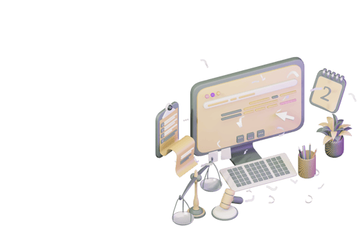 3D workflow concept of law professional lawyer png