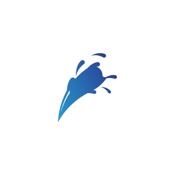 Water Splash logo vector