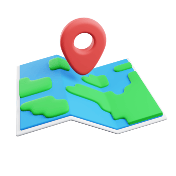 Discover your outdoor destination with this 3D icon of a map location. png