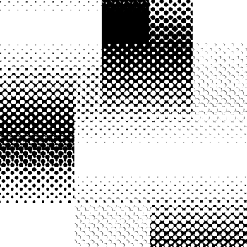 Vertical gradient halftone dots background. Pop art template, texture. Halftone effect. png