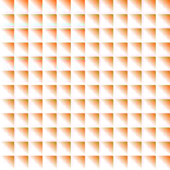 Seamless Geomatric vector background Pattern in orange