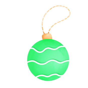 Christmas ball cartoon png